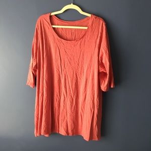 💖J. Jill Ballet Sleeve Soft Red Tunic💖